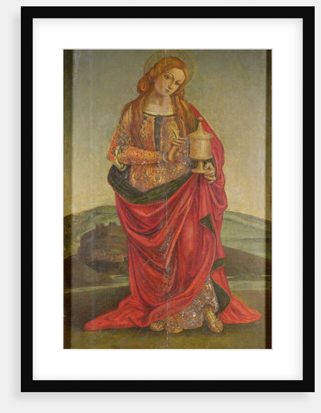 A Female Saint with a Chalice, possibly Mary Magdalene, probably 16th century by Italian School
