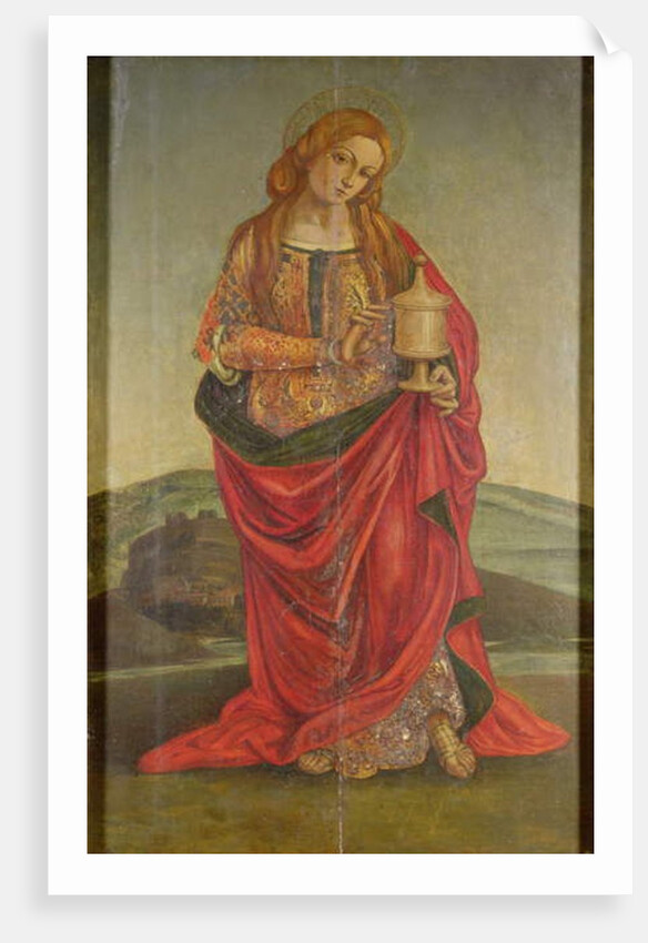 A Female Saint with a Chalice, possibly Mary Magdalene, probably 16th century by Italian School