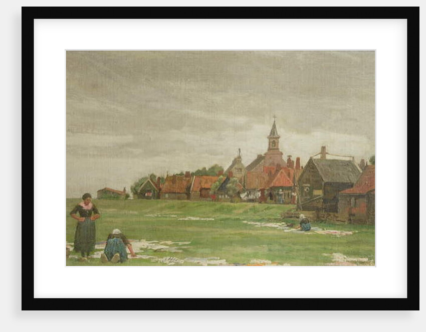 Washerwomen, Holland, 1876 by George Clausen