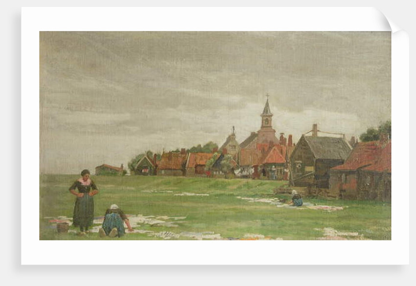 Washerwomen, Holland, 1876 by George Clausen