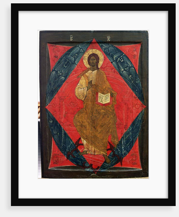 Christ in Majesty by Russian School