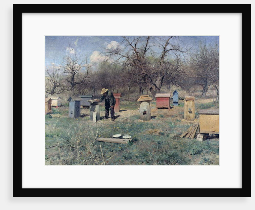 A Spring Day, or Beehives, 1899 by Sergei Ivanovich Svetoslavsky