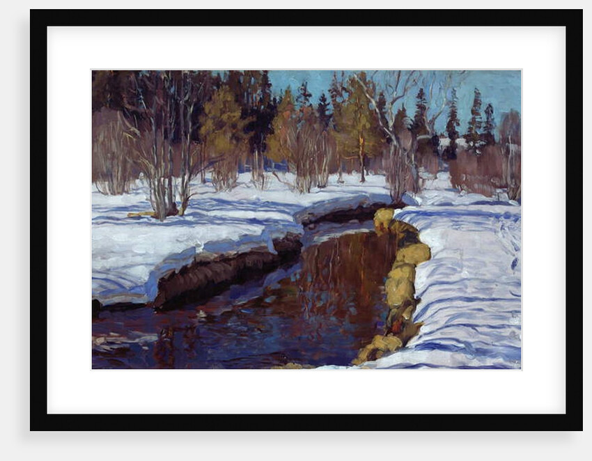 Winter, 1910 by Stanislav Julianovic Zukovskij