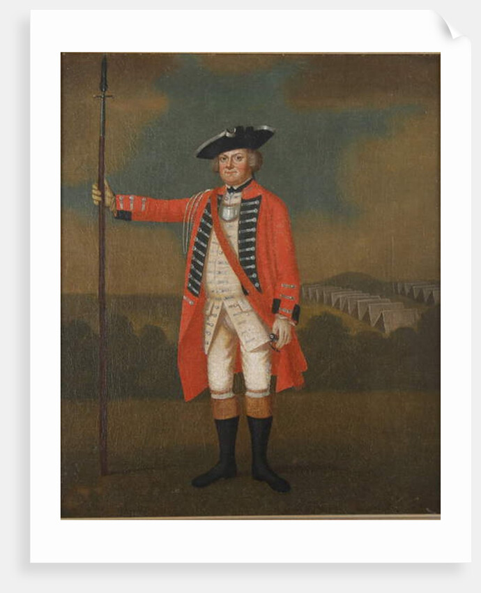 Portrait of a British Infantry Officer, c.1740-50 by David Morier
