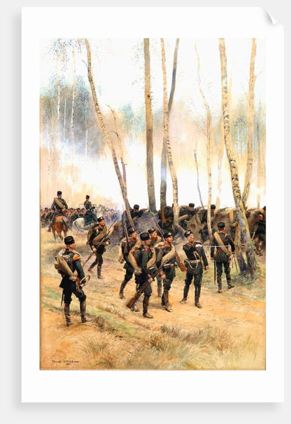 Soldier at the Front, 1885 by Jean-Baptiste Edouard Detaille