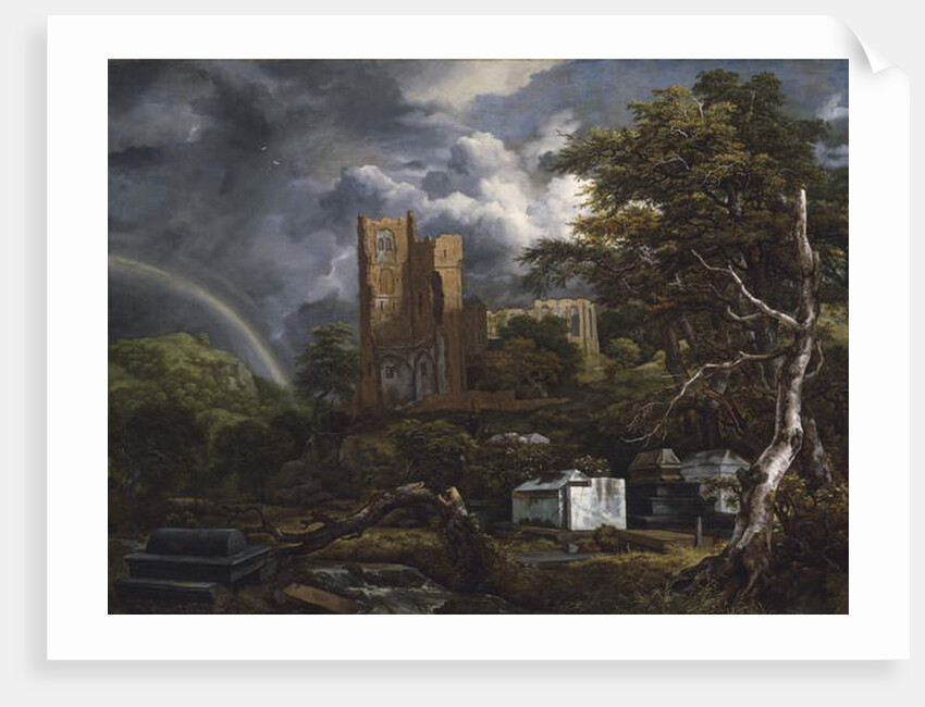 The Jewish Cemetery, c.1654-55 by Jacob Isaaksz. or Isaacksz. van Ruisdael