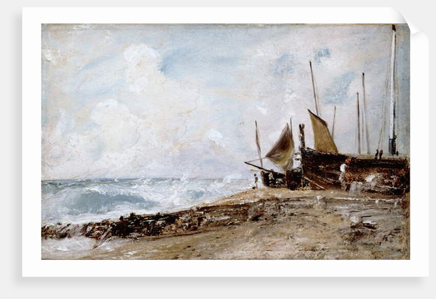 Brighton Beach, 1824 by John Constable