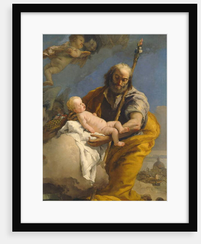 Saint Joseph and the Christ Child, 1767/69 by Giovanni Battista Tiepolo