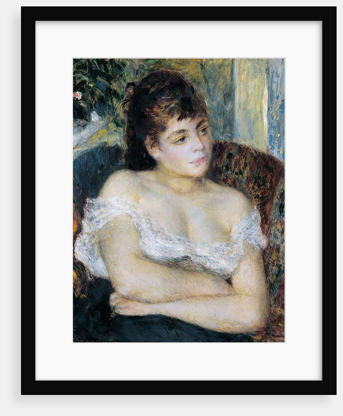Woman in an Armchair, 1874 by Pierre Auguste Renoir