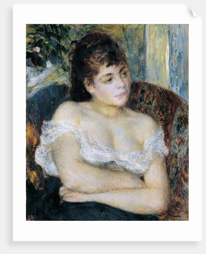 Woman in an Armchair, 1874 by Pierre Auguste Renoir