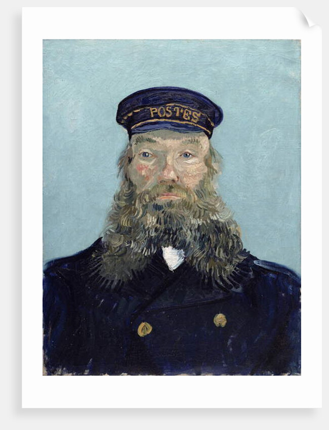 Portrait of Postman Roulin, 1888 by Vincent van Gogh
