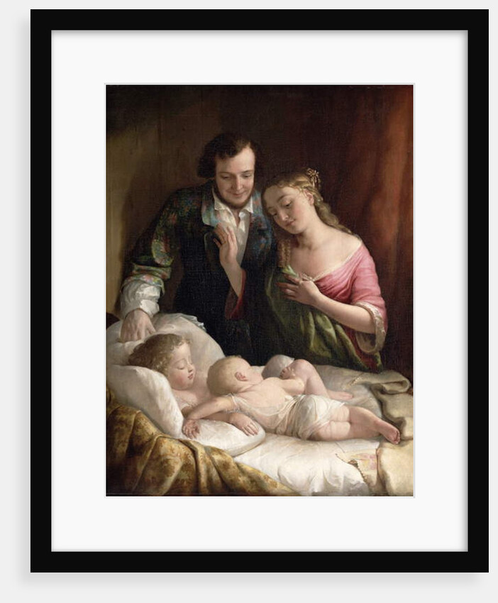 Domestic Happiness, 1849 by Lilly Martin Spencer