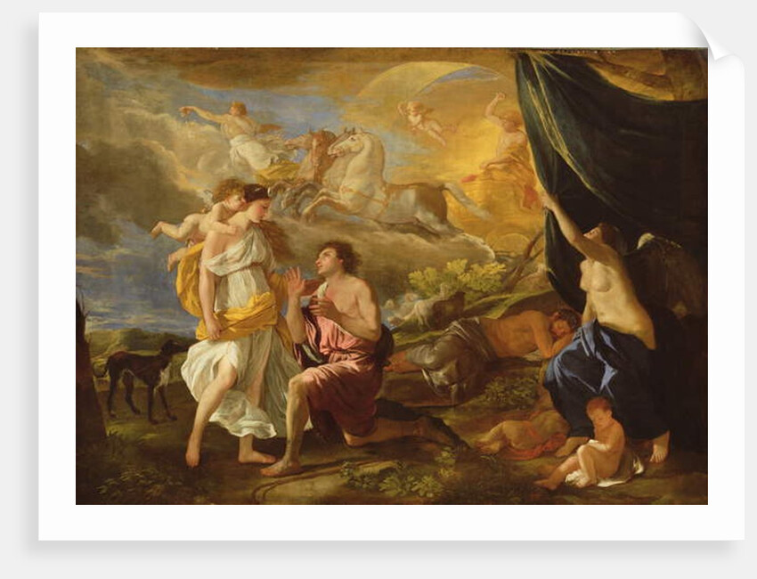 Selene and Endymion, c.1630 by Nicolas Poussin