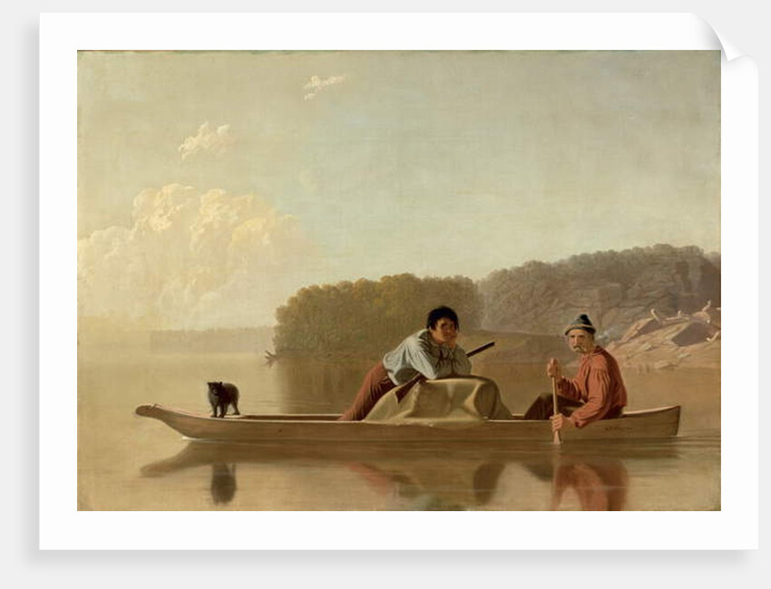 The Trapper's Return, 1851 by George Caleb Bingham