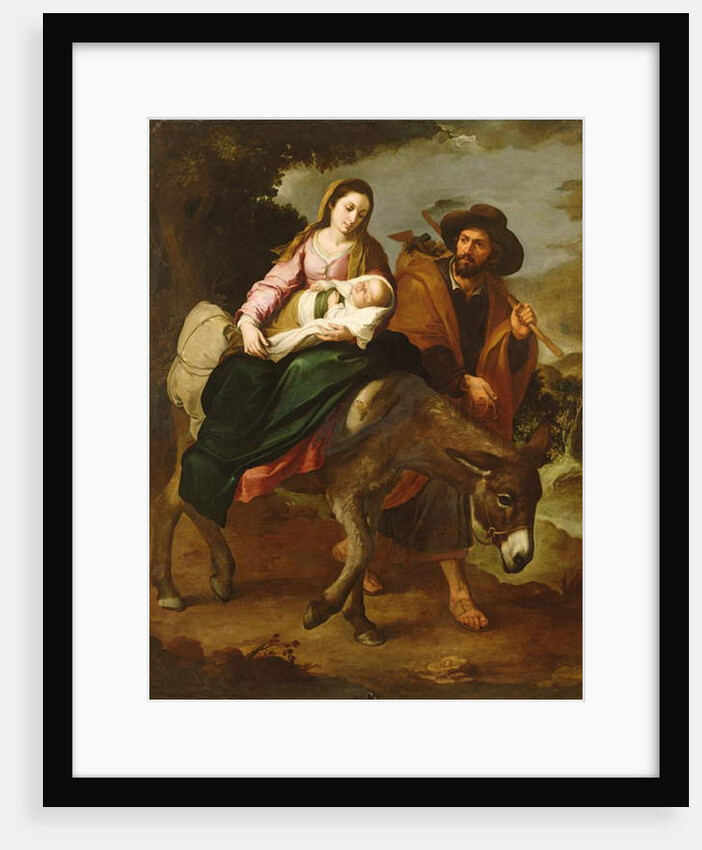 The Flight into Egypt, c.1647/50 by Bartolome Esteban Murillo