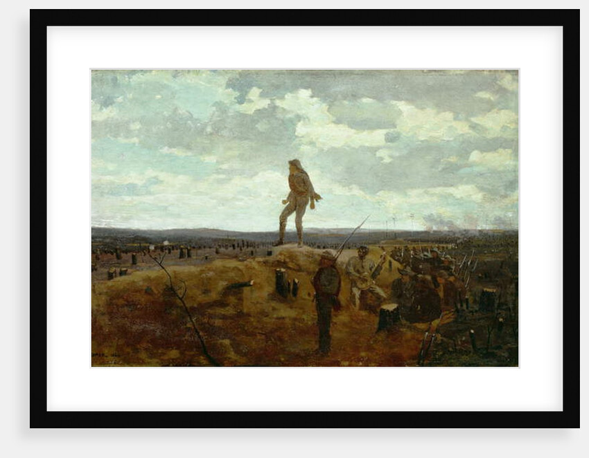 Defiance: Inviting a Shot Before Petersburg, 1864 by Winslow Homer