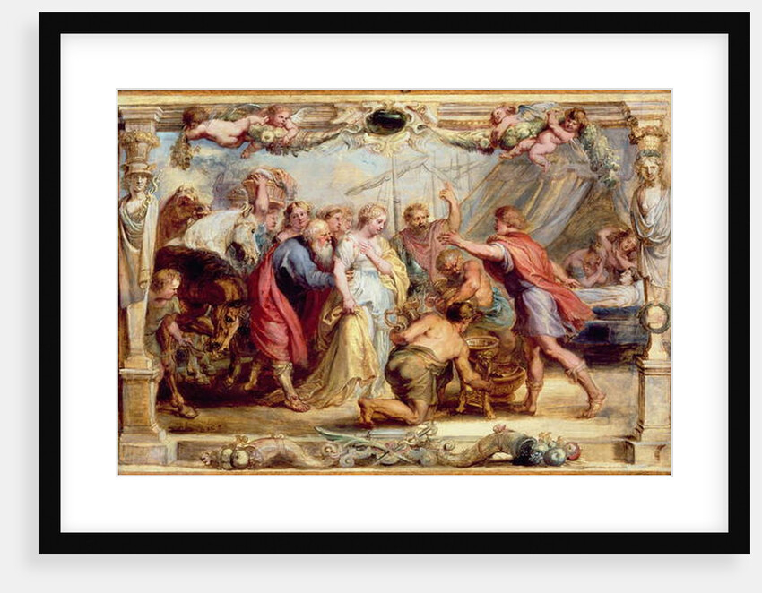 Briseis Given back to Achilles, 1630/1631 by Peter Paul Rubens