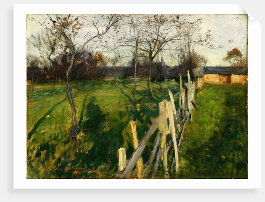 Home Fields, c.1885 by John Singer Sargent