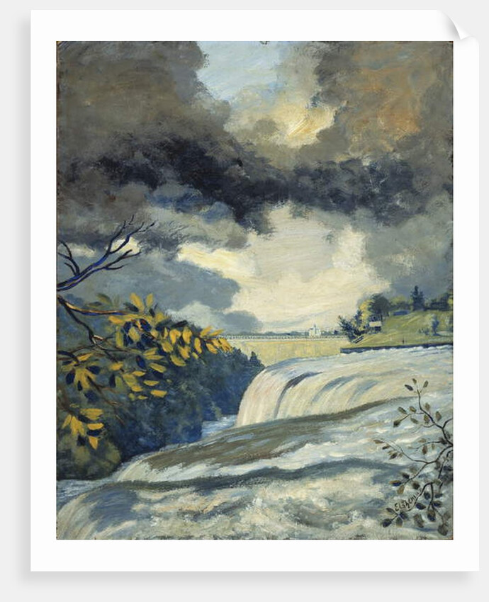 Niagara Falls, 1907-08 by Louis Michel Eilshemius