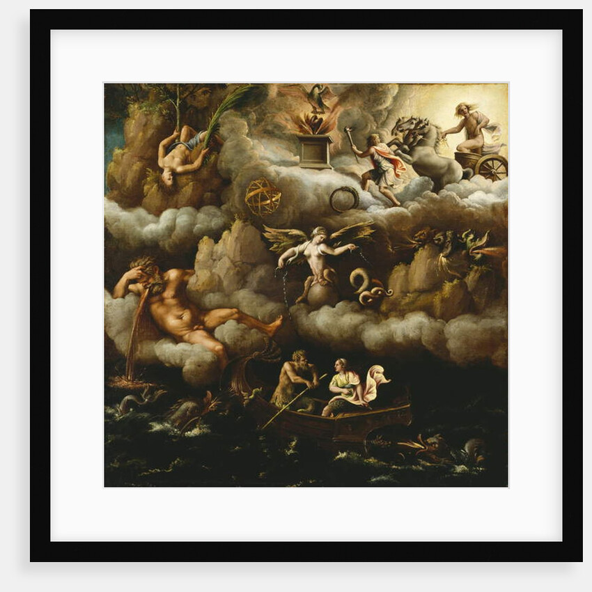 An Allegory of Immortality, c.1540 by Giulio Romano