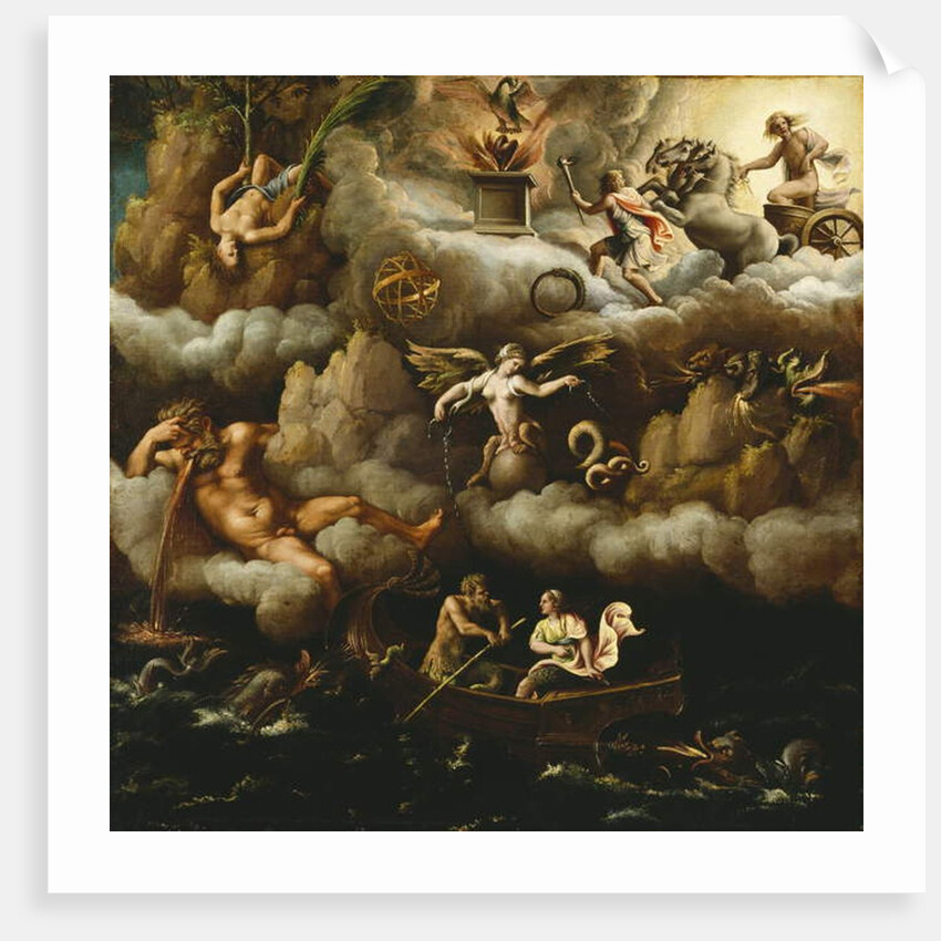 An Allegory of Immortality, c.1540 by Giulio Romano