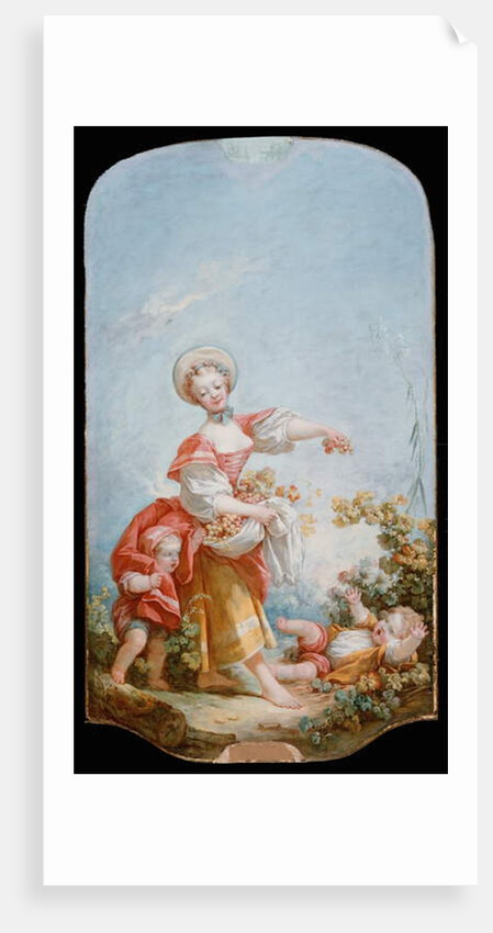 The Grape Gatherer, 1748-52 by Jean-Honore Fragonard