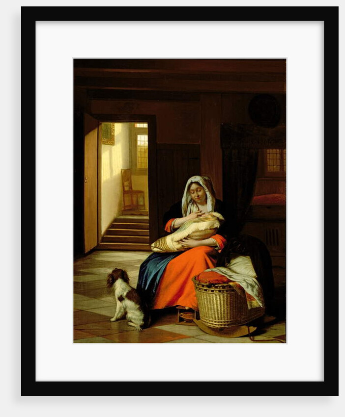 Mother Nursing Her Child, 1674-76 by Pieter de Hooch