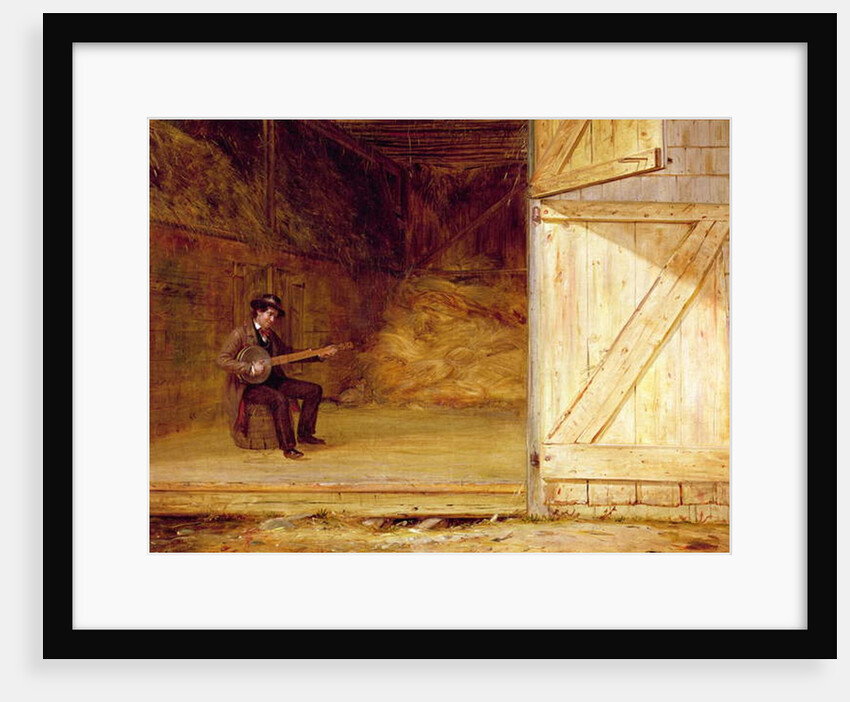 The Banjo Player, 1850-55 by William Sidney Mount