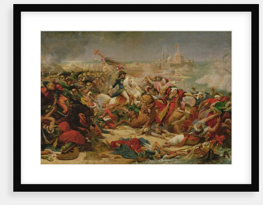 Murat Defeating the Turkish Army at Aboukir on 25 July 1799, c.1805 by Baron Antoine Jean Gros