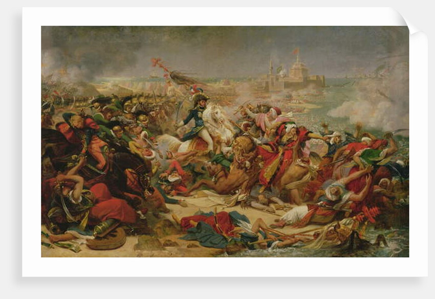 Murat Defeating the Turkish Army at Aboukir on 25 July 1799, c.1805 by Baron Antoine Jean Gros