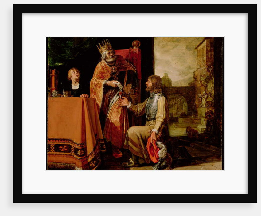 King David Handing the Letter to Uriah, 1611 by Pieter Lastman