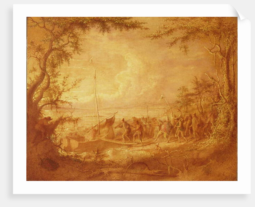 Embarkation from Communipaw, 1861 by John Quidor