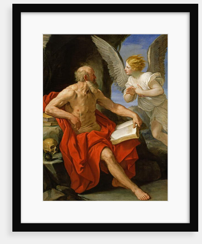 Angel Appearing to St. Jerome, c.1640 by Guido Reni