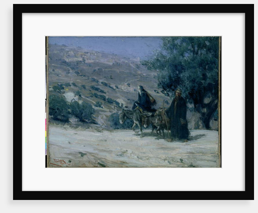 Flight into Egypt, 1899 by Henry Ossawa Tanner