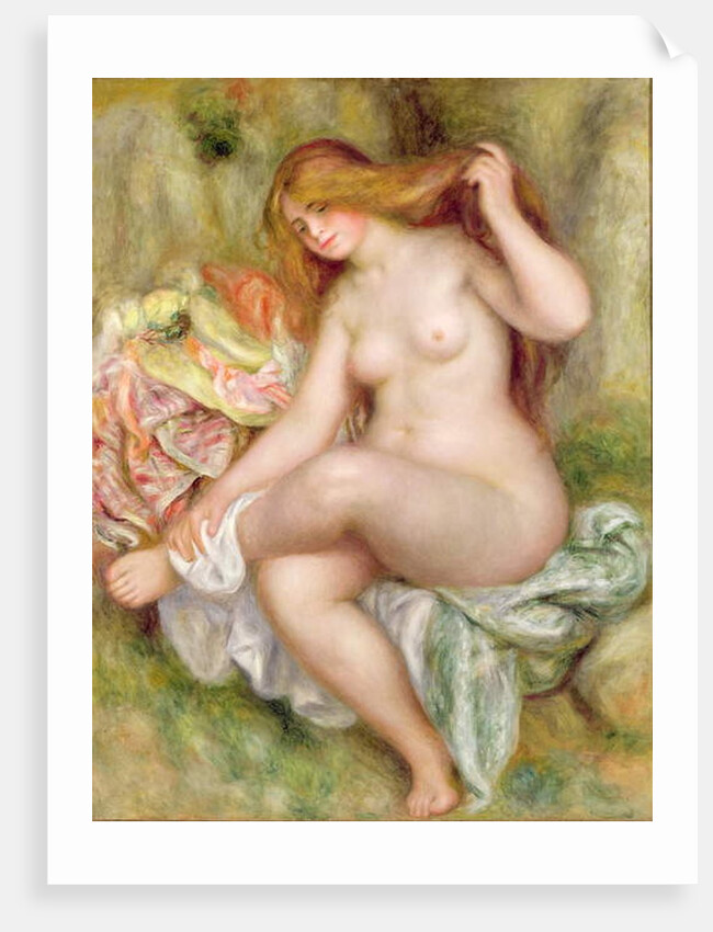 Seated Bather, 1903-06 by Pierre Auguste Renoir