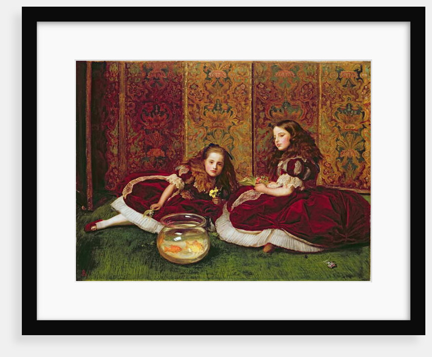 Leisure Hours, 1864 by John Everett Millais