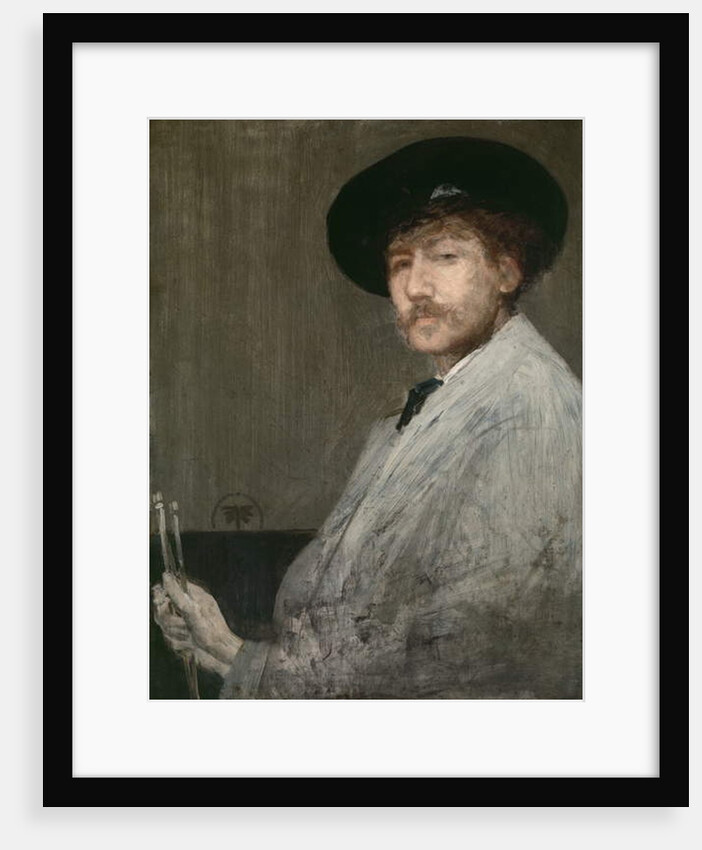Arrangement in Grey: Portrait of the Painter, c.1872 by James Abbott McNeill Whistler