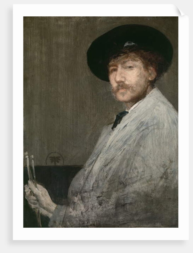 Arrangement in Grey: Portrait of the Painter, c.1872 by James Abbott McNeill Whistler