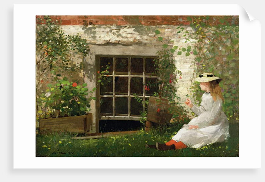 The Four Leaf Clover, 1873 by Winslow Homer