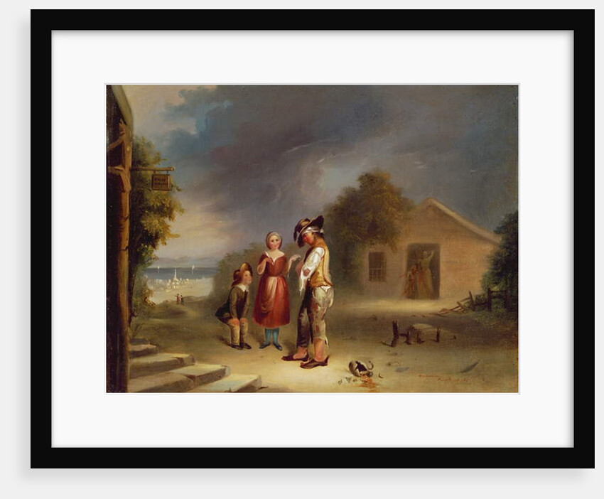 The Drunkard's Plight, 1845 by Robert Seldon Duncanson