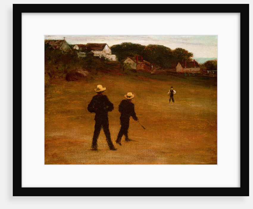 The Ball Players, 1871 by William Morris Hunt