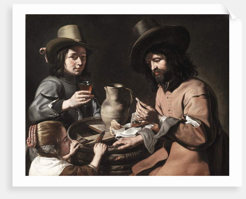 A Peasant Family, c.1650 by The Master of the Games