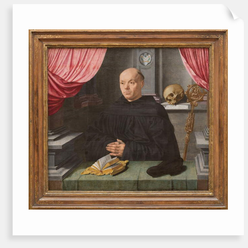 Abbot Johann Ingenray, 1535 by Jan (c.1472-c.1533) Gossaert