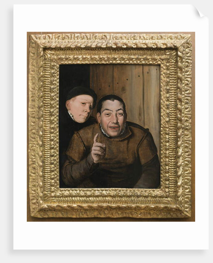 Two Jesters, 1550-75 by Flemish School