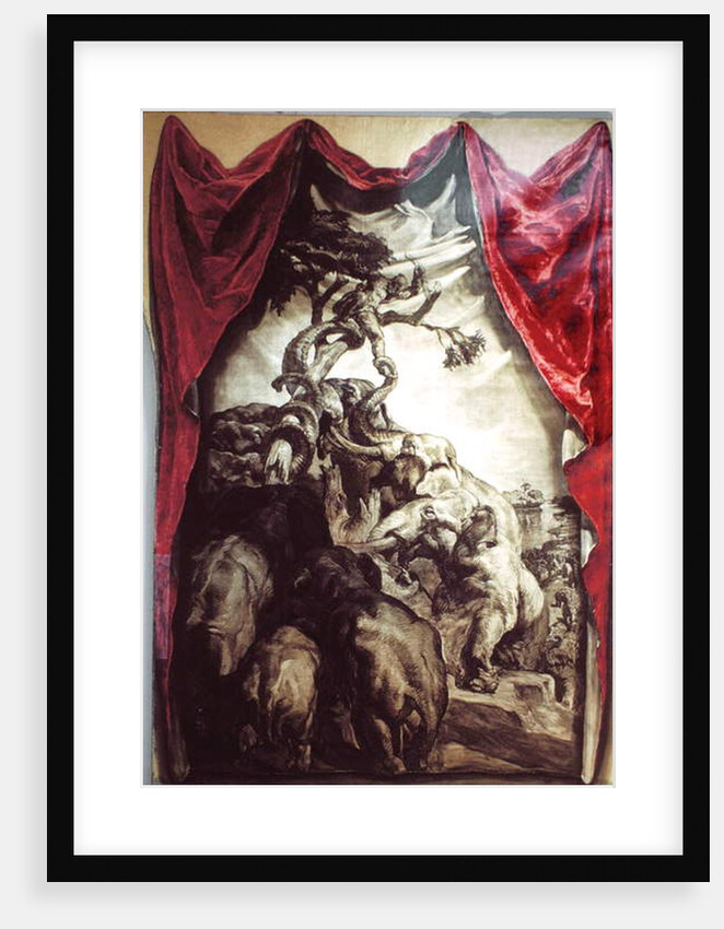 Seventh Voyage: The Elephants Capturing Sinbad, 1923 by Jose Maria Sert y Badia