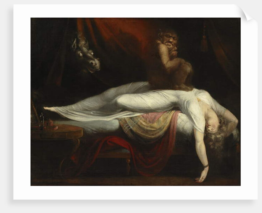 The Nightmare, 1781 by Henry Fuseli