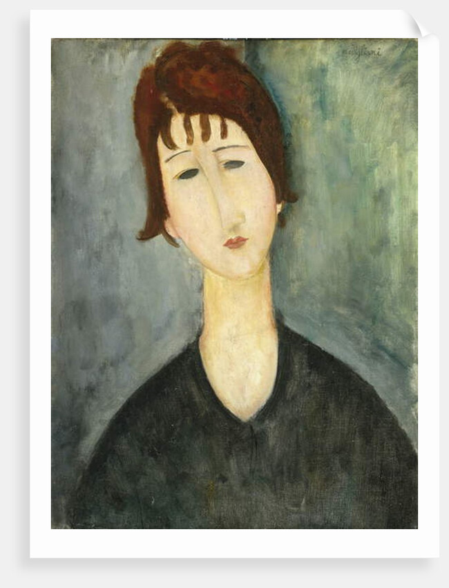 A Woman, 1917-20 by Amedeo Modigliani