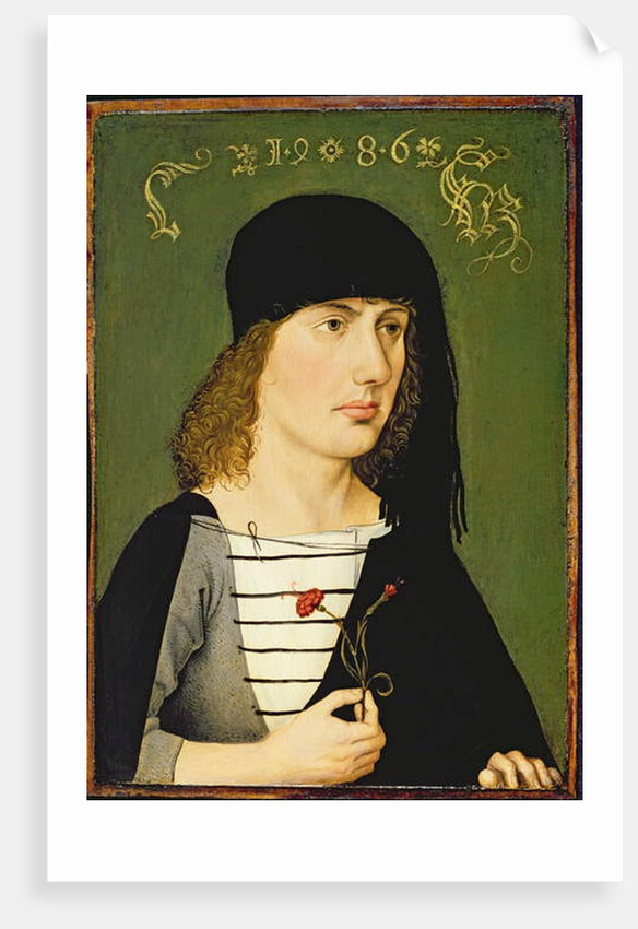 A Young Man, 1486 by Michael Wolgemut or Wolgemuth
