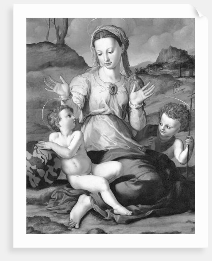 Madonna and Child with Saint John by Agnolo di Cosimo Bronzino