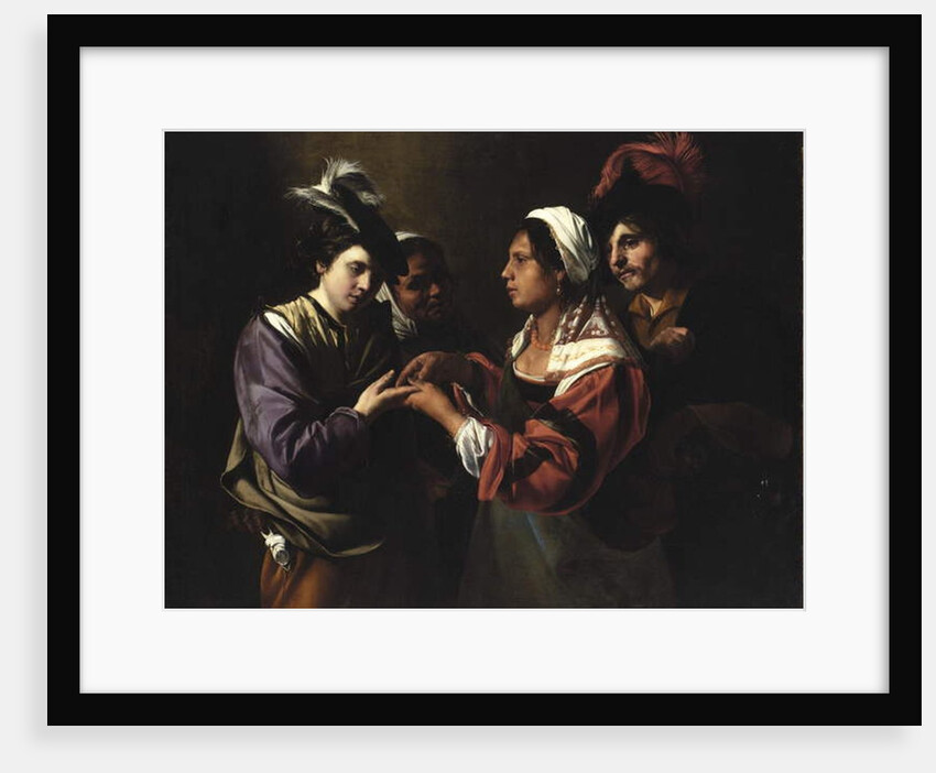 The Fortune Teller, c.1616-17 by Bartolomeo Manfredi